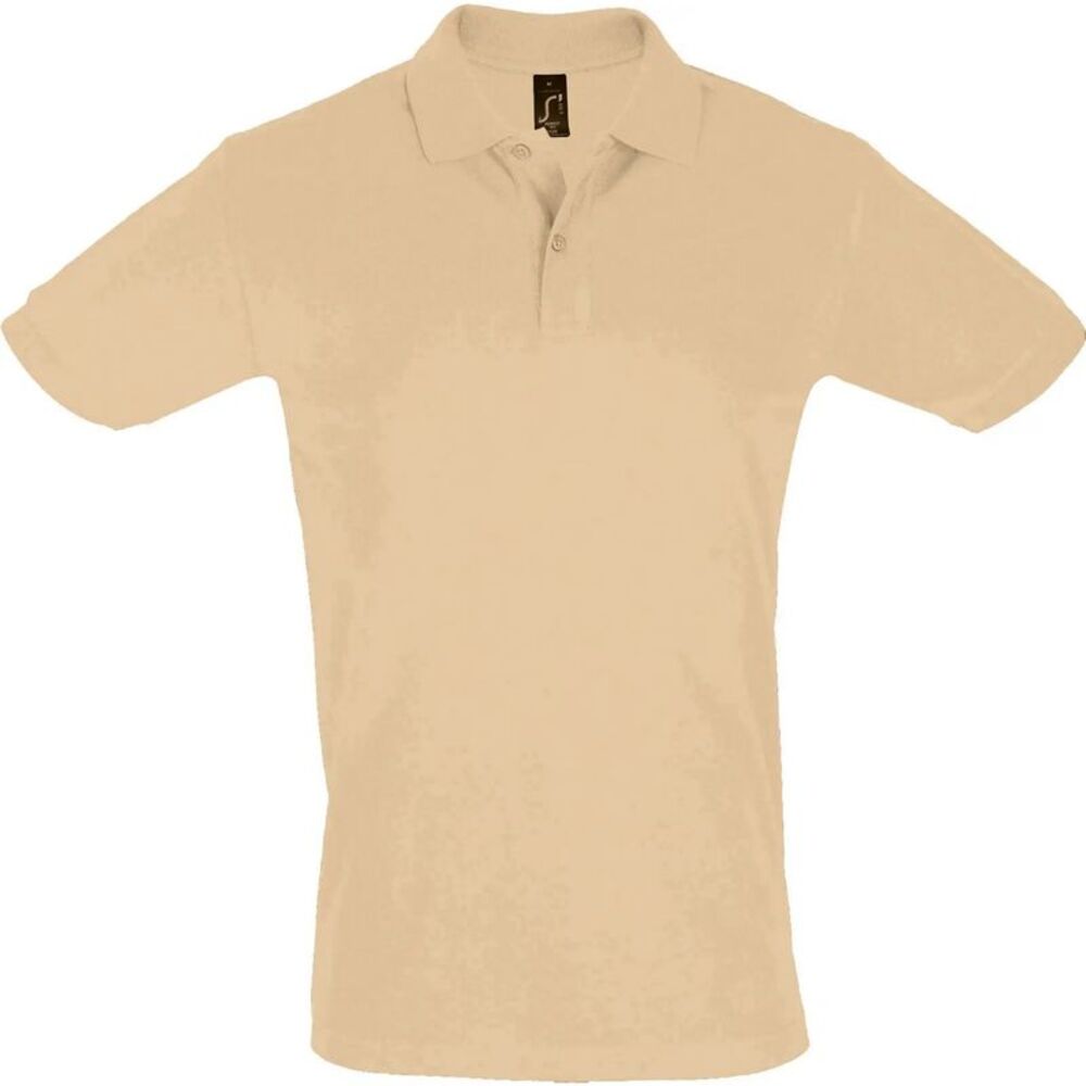 SOLS Mens Perfect Polo Shirt / Sand